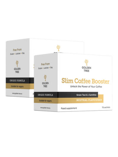 Golden Tree Slim Coffee Booster | Fördert den Stoffwechsel | 1 + 1 gratis