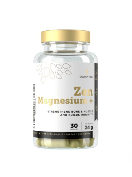 Golden Tree Zen Magnesium + | Reduziert Müdigkeit