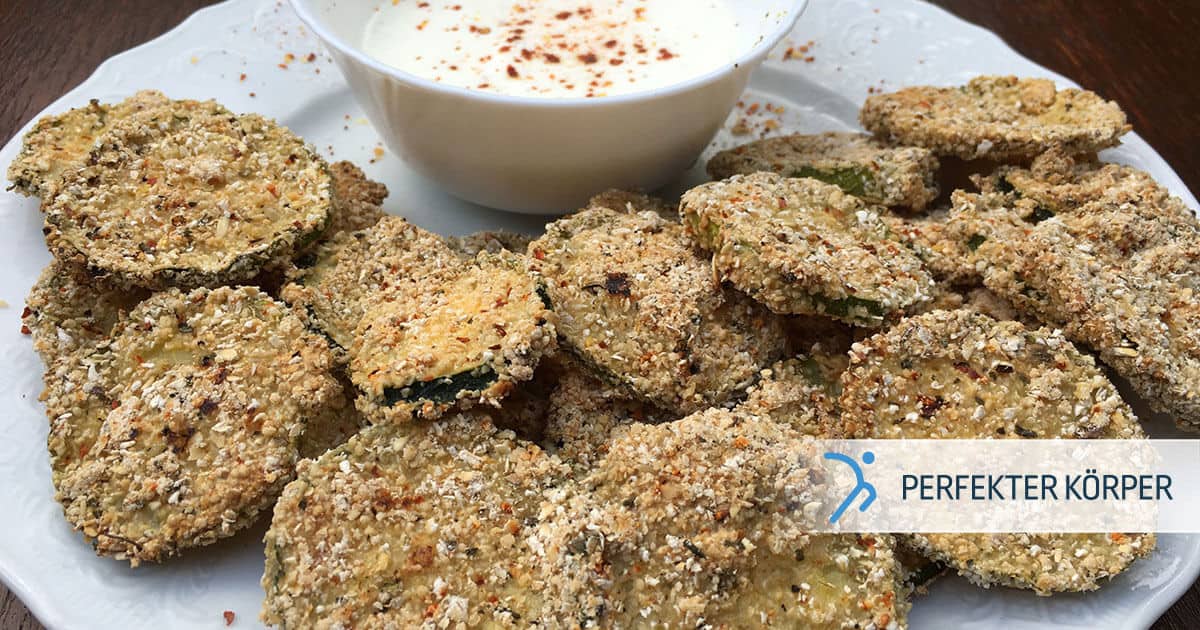 Gesunde Zucchini-Chips