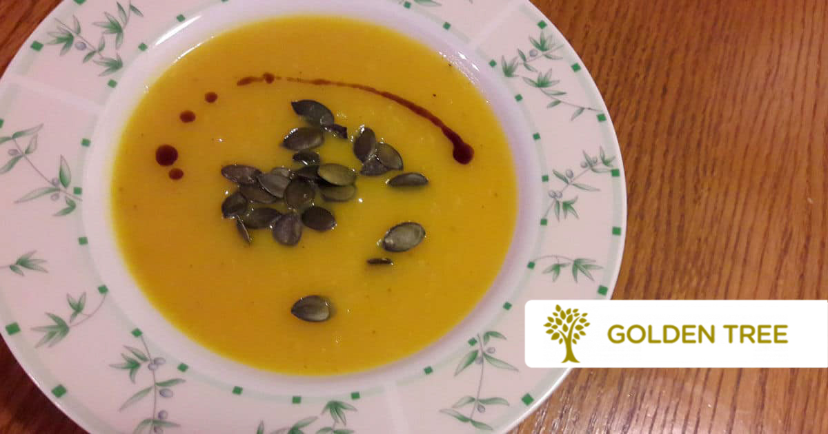 Herbstliche Kürbissuppe