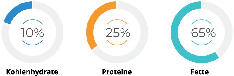 low-carb-nährwertverteilung